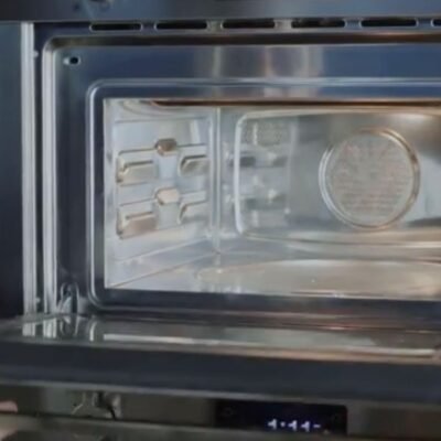 FORNO COMBINADO COM MICRO-ONDAS BERTAZZONI F457PRO MWTX
