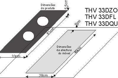 1_5_79 COOKTOP A GÁS TECNO THV33DFL3