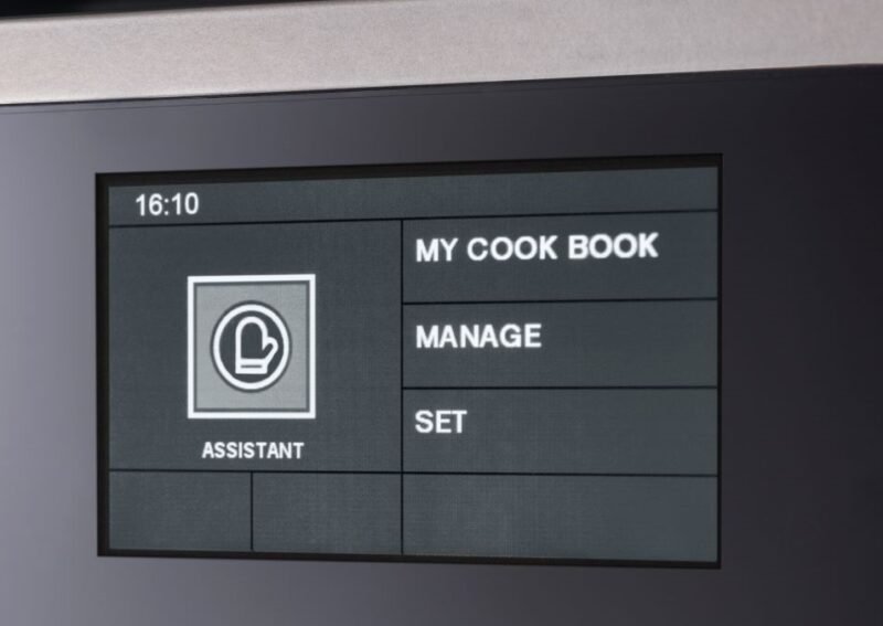 bertazzoni_assistant_f457 Forno Combinado Bertazzoni Professional F457PRO MWTX