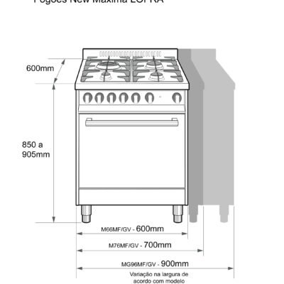 produtos-sem-juros-parcelado-mg96gv-c-2217_1 FOGÃO LOFRA NEW MAXIMA MG96GV/C