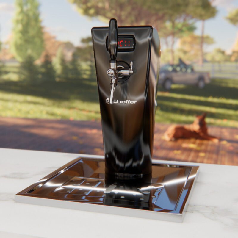 BLACK CERAMIC (4) BARTENDER & SMART CHOPEIRA BLACK CERAMIC