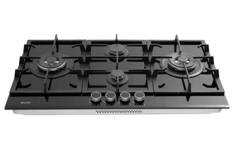 EVOL_COOKTOP-INDUCAO_FRENTE-CIMA Cooktop a Gás Evol de 90 cm ECTGD5QM3A