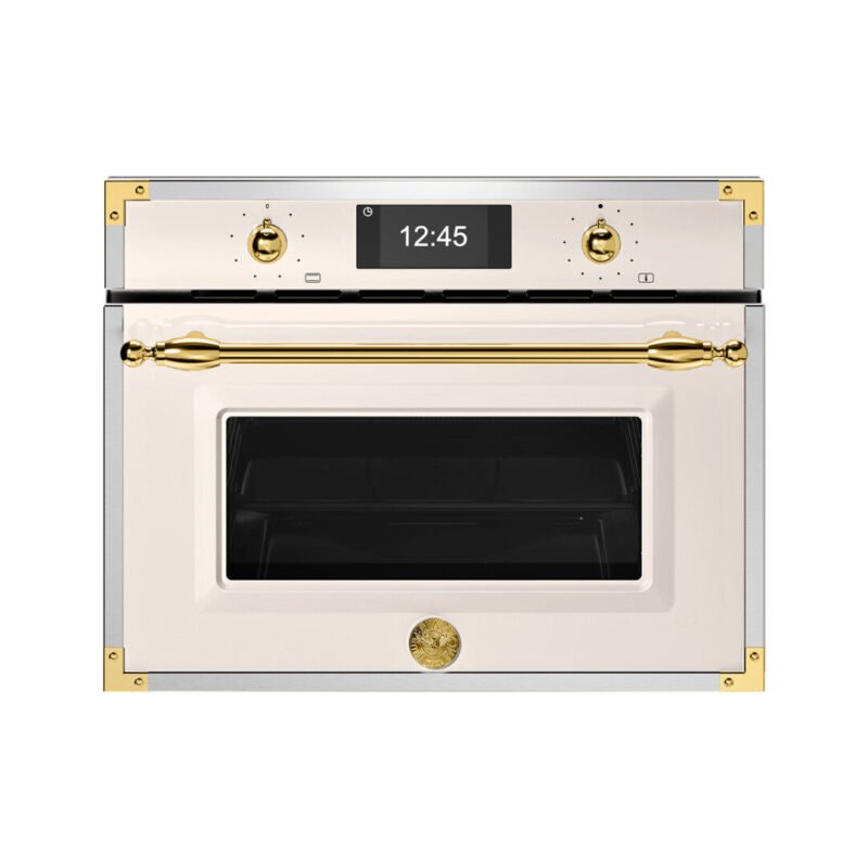 FORNO COMB. COM MICRO-ONDAS BERTAZZONI HERITAGE F457HER MWTXG (2) FORNO COMBINADO COM MICRO-ONDAS BERTAZZONI HERITAGE F457HER MWTAG
