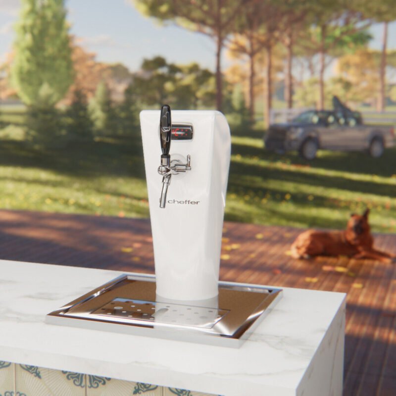 WHITE CERAMIC (2) BARTENDER & SMART CHOPEIRA WHITE CERAMIC