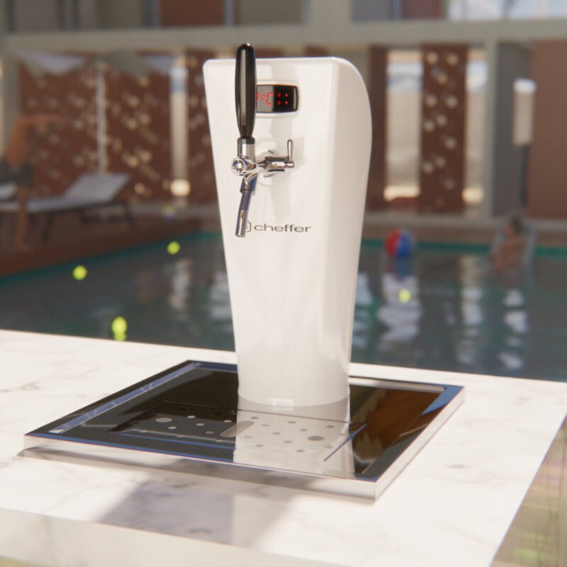 WHITE CERAMIC (3) BARTENDER & SMART CHOPEIRA WHITE CERAMIC